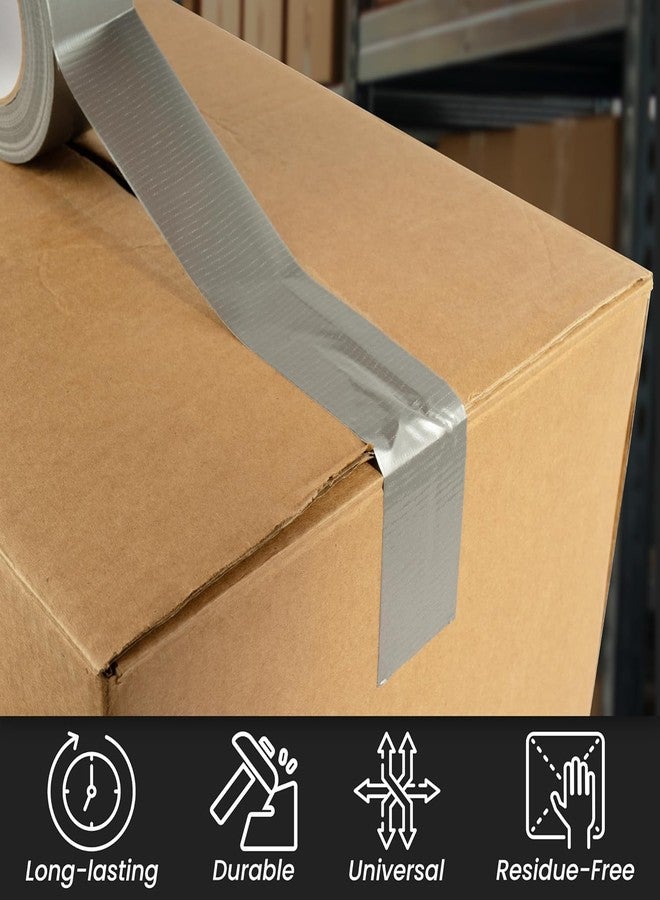 FERFIX Waterproof Tape for Pipe & Roof Leakage | Butyl Rubber Aluminium Foil Adhesive | Heavy Duty Waterproof Duct Tape for Crack & Leak Repair (48mm x 25m Color May Vary) - Image 3